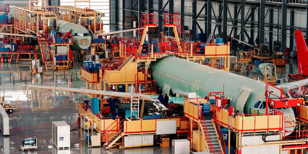 Aktien zu Flugzeugbau