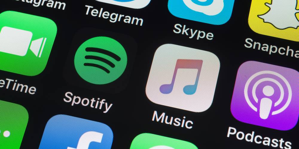 Aktien zu Online-Musik